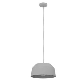 EGLO 900379 Függeszték 1xE27 Ø380 szürke Contrisa