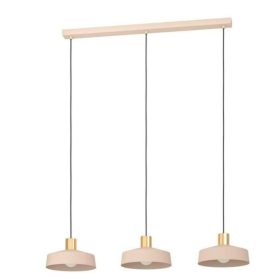 EGLO 900431 Függ. 3xE27 homok/szálcs.sréz Valdiola