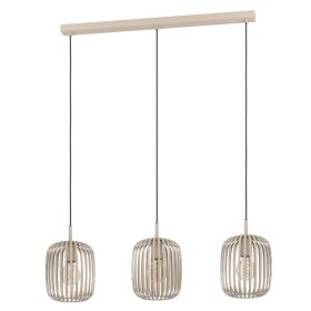 EGLO 900497 Függeszték 3xE27 homok Romazzina