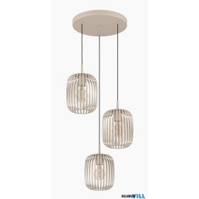 EGLO 900687 Függeszték E27 3x40W homoksz.Romazzina
