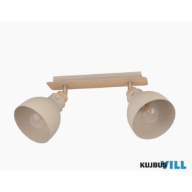 EGLO 900712 Fali/menny E27 2x28W homok/fa Arrecife