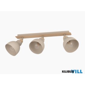 EGLO 900713 Mennyezeti E27 3x28W homok/fa Arrecife