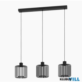 EGLO 900724 LEDZIGRGB/CCT függ/3feketeGinestrone-Z