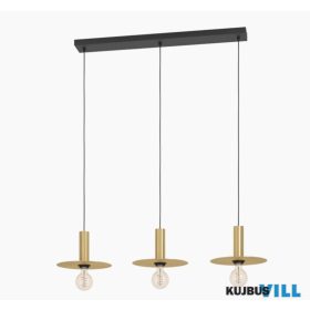 EGLO 900732 Függeszték E27 3x40Wcsiszréz Escandell