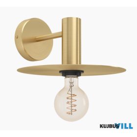 EGLO 900733 Fali E27 1x40W csiszoltréz Escandell