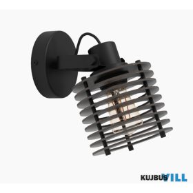 EGLO 900739 Fali/menny E27 1x40W fekete Segovia