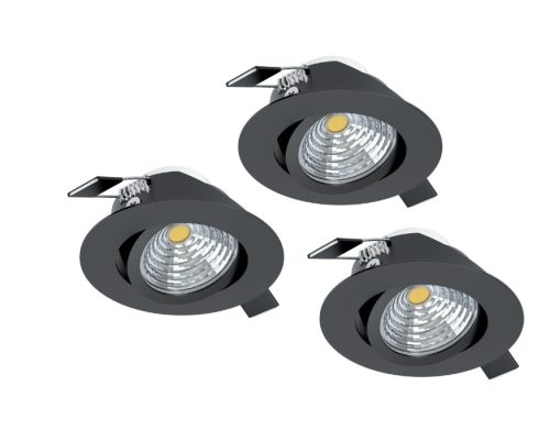 EGLO 900747 LEDbeép.spotØ88 2700K fk 3db Saliceto