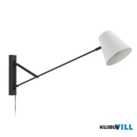 EGLO 900865 Fali E27 1x40W fekete/szürke Forcadet