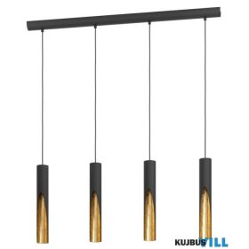 EGLO 900873 LEDfüggesztékGU10/4 fek/arany Barbotto