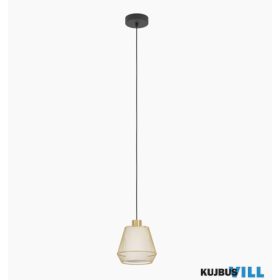 EGLO 900896 FüggE27 1x40Wfekete/csiszréz Ciudadela