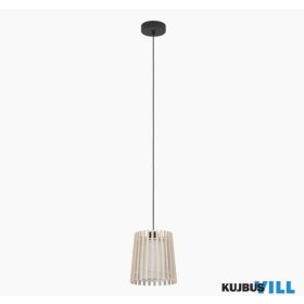 EGLO 900902 Függeszték E27 1x25Wbarna/fek Fattoria