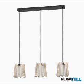EGLO 900903 Függeszték E27 3x25Wbarna/fek Fattoria