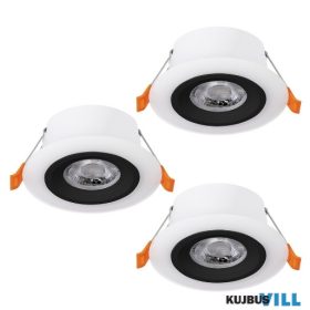EGLO 900915 LEDbeép.spotØ100 3000K fek 3db Calonge