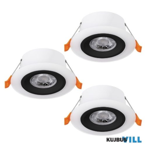 EGLO 900915 LEDbeép.spotØ100 3000K fek 3db Calonge