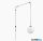 EGLO 900977 Függeszték E27 1x40Wfekete/opál Rondo3