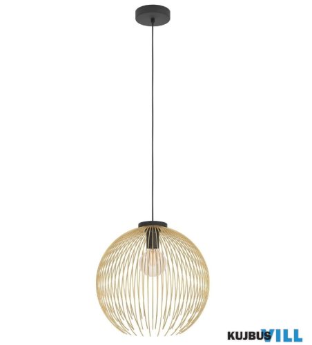 EGLO 901003 Függeszték E27 40W fek/arany Venezuela