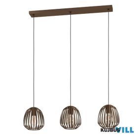 EGLO 901098 Függeszték E27 3x40W bronz Espinal