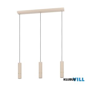 EGLO 901152 Függeszt GU10 3x4,7W hom/sz.sréz Caminia