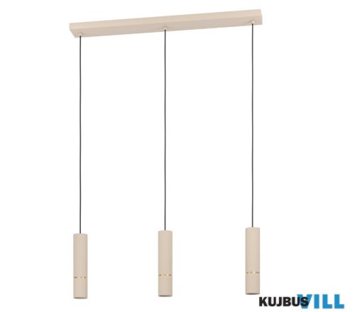 EGLO 901152 Függeszt GU10 3x4,7W hom/sz.sréz Caminia