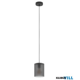 EGLO 901162 Függeszték E27 40W fek/szürke Colomera