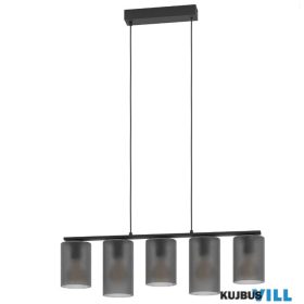 EGLO 901163 Függeszték E27 5x40W fk/szürkeColomera
