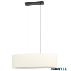 EGLO 901261 Függeszték E27 2x60W fekete/feh Febres