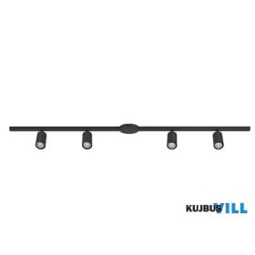 EGLO 901652 Szpot GU10 4x35W fek Easyt Set 4 Spots