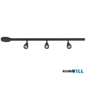 EGLO 901653 Szpot GU10 3x35W fek Easyt Set 3 Spots