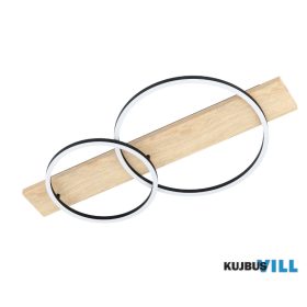 EGLO 901716 LED menny 2x12W 3000K fek/tölgy Boyal