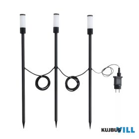 EGLO 902043 Lesz.szolár LED-RGB 3db fk/fhZancaro 1