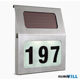 EGLO 90497 Szolárházszám,2x0,06WLed,20x30cmnemesa