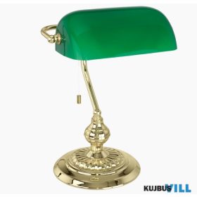 EGLO 90967 Asztali 1x60W E27réz/zöld Banker 13953