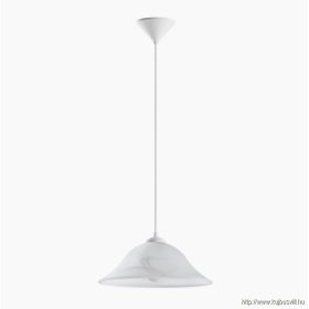 EGLO 90978 Függ. 1x60W E27 átm:35cm fehér Albany