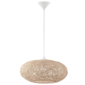 EGLO 93374 Függeszték E27 1x60W 45cm bézs Campilo