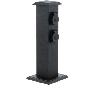 EGLO 93426 Kerti csatlakozó oszlop fekete Park 4