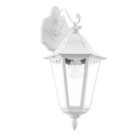 EGLO 93445 Kült fali le E27 60W fehér IP44 Navedo