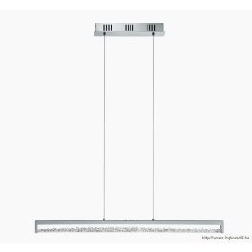 EGLO 93626 LED-esfügg.6x6Wkróm/krist.szab.Cardito1