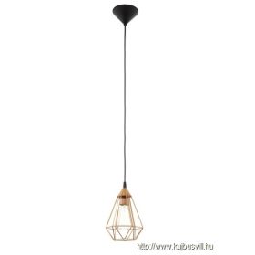 EGLO 94193 Függeszték E27 60W réz színű Tarbes