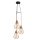EGLO 94196 Függeszték E27 3x60W 31cm réz Tarbes