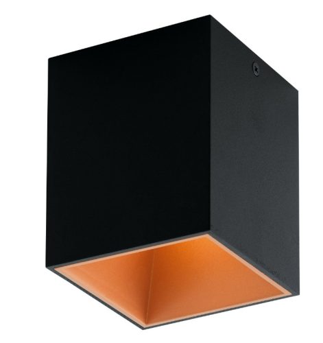 EGLO 94496 Led mennyezeti 1x3,3Wfekete/rézPolasso