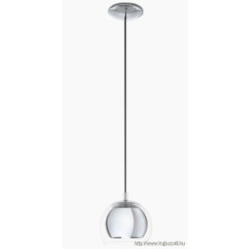EGLO 94592 Függeszték E27 40Wkróm/átl.buraRocamar