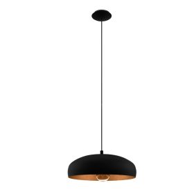 EGLO 94605 Függeszték E27 60W 40cm fek/rézMogano1