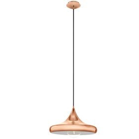EGLO 94742 Függ.E27 60W 40cm réz színű Coretto2