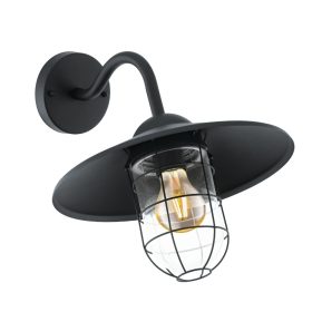 EGLO 94792 Kültéri fali E27 1x60W fekete Melgoa