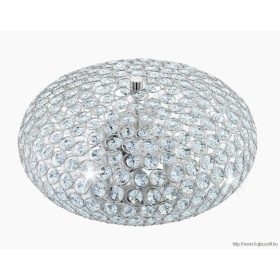 EGLO 95284 Menny.E27 2x60W króm/kristály Clemente