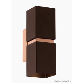 KIFUTÓ EGLO 95379 LEDfali GU10 2x3,3Wszöglbarna/rézPassa