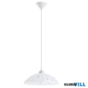 EGLO 96073 FüggesztékE27 1x60Wfehér/kristályVetro