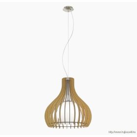 EGLO 96214 Függeszték E27 1x60W 50cmjuhar Tindori