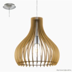 EGLO 96258 Függeszték E27 1x60W 38cmjuhar Tindori