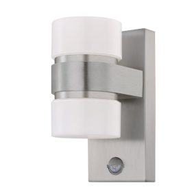 EGLO 96277 LEDkült.fali 2x6WIP44nacél/fh Atollari